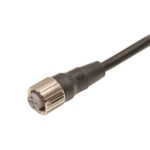 XS2F-M12PVC4S10M CONECTOR FEMEA, M12, RETO, 4 PINOS, 4 VIAS, COM