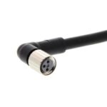 XS3F-M8PVC3A10M CONECTOR FEMEA, M8, ANGULAR, 3 PINOS, 3 VIAS, CO